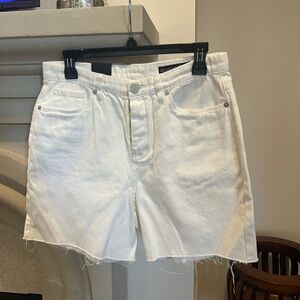 Blank NYC White Jean Shorts